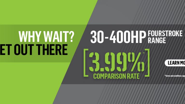Repower now – with 3.99% Mercury Finance on FourStroke packages from 30-400hp!